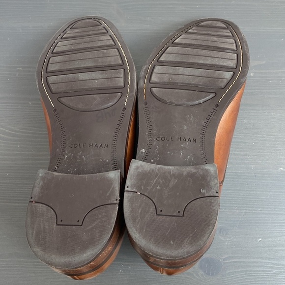 Cole Haan Lenox Hill Split Toe Leather Men’s Oxfords - Picture 9 of 11